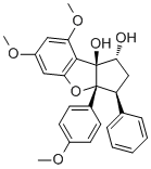 structure of CAS# 147059-46-9, Rocaglaol
