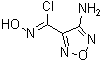 structure of CAS# 147085-13-0, 4-氨基-1,2,5-恶二唑-3-氯化甲醛肟