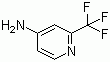structure of CAS# 147149-98-2, 4-Amino-2-trifluoromethylpyridine