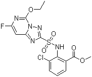 structure of CAS# 147150-35-4, Cloransulam-methyl