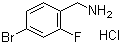 structure of CAS# 147181-08-6, 4-Bromo-2-fluorobenzylamine hydrochloride