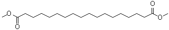 structure of CAS# 1472-93-1, Octadecanedioic acid dimethyl ester