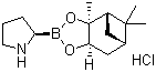 structure of CAS# 147208-69-3, (R)-2-吡咯烷硼酸蒎烷二醇酯盐酸盐