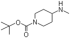 structure of CAS# 147539-41-1, 1-Boc-4-Methylaminopiperidine