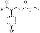 CAS # 1476776-40-5, 4-Bromo-gamma-formylbenzenebutanoic acid 1-methylethyl ester