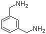 CAS # 1477-55-0, m-Xylylenediamine, 1,3-Benzenedimethanamine, 1,3-Bis(aminomethyl)benzene, m-Phenylenebis(methylamine), m-Xylene-alpha,alpha'-diamine