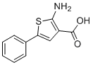 structure of CAS# 14770-84-4, 2-氨基-5-苯基噻吩-3-羧酸