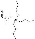structure of CAS# 147716-03-8, 1-甲基-5-三丁基锡烷基咪唑