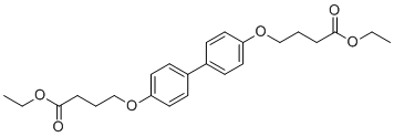 CAS 登录号：147839-01-8, 4,4'-[[1,1'-联苯]-4,4'-二基双(氧基)]双-丁酸二乙基酯