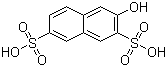 CAS # 148-75-4, 3-Hydroxynaphthalene-2,7-disulphonic acid, 2-Naphthol-3,6-disulfonic acid