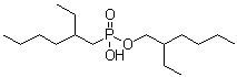 structure of CAS# 14802-03-0, 2-乙基己基膦酸单(2-乙基己基)酯