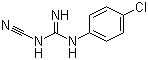 structure of CAS# 1482-62-8, 1-(4-氯苯基)-3-氰基胍