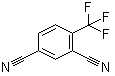 structure of CAS# 1483-43-8, 4-Trifluoromethylisophthalonitrile