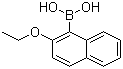 structure of CAS# 148345-64-6, 2-Ethoxy-1-naphthaleneboronic acid