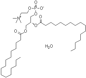 CAS 登录号：148383-51-1, 二棕榈酰基 L-alpha-磷脂酰胆碱一水合物