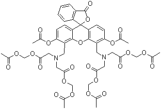 structure of CAS# 148504-34-1, Cellstain Calcein-AM