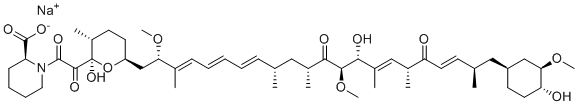 structure of CAS# 148554-65-8, seco Rapamycin Sodium Salt