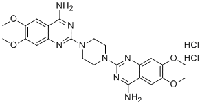 structure of CAS# 1486464-41-8, 特拉唑嗪二聚体杂质二盐酸盐
