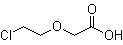 structure of CAS# 14869-41-1, 2-(2-Chloroethoxy)acetic acid