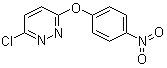 CAS # 1490-54-6, 3-Chloro-6-(4-nitrophenoxy)pyridazine