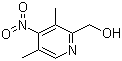 structure of CAS# 149082-03-1, 3,5-Dimethyl-2-hydroxymethyl-4-nitropyridine