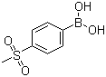 structure of CAS# 149104-88-1, 4-(甲磺酰基)苯硼酸