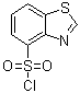 structure of CAS# 149575-65-5, 4-苯并噻唑磺酰氯
