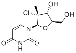 CAS # 1496551-72-4, Sofosbuvir Impurity 35, 1-((2R,3R,4R,5R)-3-chloro-4-hydroxy-5-(hydroxymethyl)-3-methyltetrahydrofuran-2-yl)pyrimidine-2,4(1H,3H)-dione