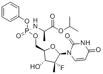 structure of CAS# 1496552-16-9, 索氟布韦杂质50