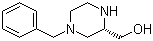 structure of CAS# 149715-45-7, ((2S)-4-Benzylpiperazin-2-yl)methanol