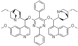 structure of CAS# 149725-81-5, 2,5-二苯基-4,6-二(双氢奎尼丁)嘧啶