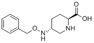 CAS # 1501980-29-5, trans-5-((Benzyloxy)amino)piperidine-2-carboxylicacid, EX-A2293F,(2S,5R)-5-(phenylmethoxyamino)piperidine-2-carboxylic acid