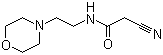 structure of CAS# 15029-26-2, N-(2-吗啉乙基)氰基乙酰胺
