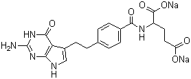 structure of CAS# 150399-23-8, 培美曲塞二钠