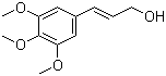 CAS # 1504-56-9, 3-(3,4,5-Trimethoxyphenyl)-2-propen-1-ol, 3',4',5'-Trimethoxycinnamyl alcohol