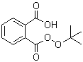 CAS # 15042-77-0, OO-tert-Butyl monoperoxyphthalate, tert-Butyl monoperphthalate, tert-Butyl o-(carboxy)peroxybenzoate, tert-Butyl perphthalate, tert-Butylperoxy hydrogen phthalate