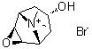 CAS # 1508-46-9, Scopine methobromide, (1alpha,2beta,4beta,5alpha,7beta)-7-Hydroxy-9,9-dimethyl-3-oxa-9-azoniatricyclo[3.3.1.0(2,4)]nonane bromide, BEA 2180 alcohol, Methscopinium bromide