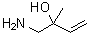 structure of CAS# 15158-22-2, 4-Amino-3-methyl-1-buten-3-ol