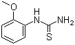 structure of CAS# 1516-37-6, (2-Methoxyphenyl)thiourea