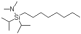CAS # 151613-25-1, N,N-Dimethyl-1,1-bis(1-methylethyl)-1-octylsilanamine