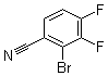structure of CAS# 1517611-20-9, 2-Bromo-3,4-difluorobenzonitrile