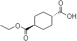 structure of CAS# 15177-66-9, Monoethyl trans-1,4-cyclohexanedicarboxylate