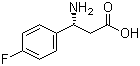 structure of CAS# 151911-23-8, (R)-3-Amino-3-(4-fluorophenyl)propionic acid