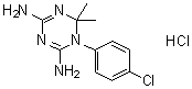 structure of CAS# 152-53-4, Cycloguanil hydrochloride