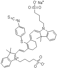 structure of CAS# 152111-91-6, NIR 797 isothiocyanate
