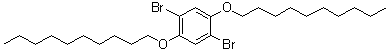 structure of CAS# 152269-98-2, 1,4-二溴-2,5-二(癸氧基)苯
