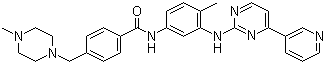 structure of CAS# 152459-95-5, Imatinib
