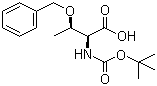 CAS 登录号：15260-10-3, N-叔丁氧羰基-O-苄基-L-苏氨酸