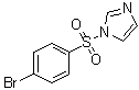 CAS 登录号：152940-76-6, 1-[(4-溴苯基)磺酰基]-1H-咪唑