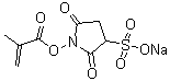 CAS # 1529812-68-7, 2-Methyl-2-propenoic acid 2,5-dioxo-3-sulfo-1-pyrrolidinyl ester sodium salt (1:1)